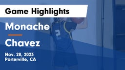 Monache  vs Chavez  Game Highlights - Nov. 28, 2023