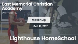 Matchup: East Memorial Christ vs. Lighthouse HomeSchool 2017