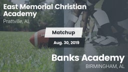 Matchup: East Memorial Christ vs. Banks Academy 2019
