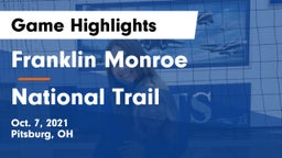 Franklin Monroe  vs National Trail  Game Highlights - Oct. 7, 2021