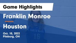 Franklin Monroe  vs Houston  Game Highlights - Oct. 10, 2022