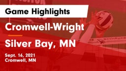 Cromwell-Wright  vs Silver Bay, MN Game Highlights - Sept. 16, 2021