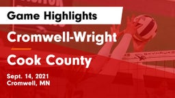 Cromwell-Wright  vs Cook County  Game Highlights - Sept. 14, 2021