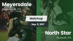 Matchup: Meyersdale vs. North Star  2017