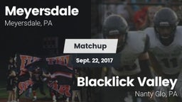 Matchup: Meyersdale vs. Blacklick Valley  2017