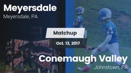 Matchup: Meyersdale vs. Conemaugh Valley  2017