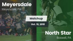 Matchup: Meyersdale vs. North Star  2018