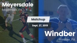 Matchup: Meyersdale vs. Windber  2019
