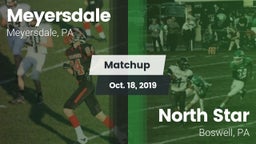 Matchup: Meyersdale vs. North Star  2019
