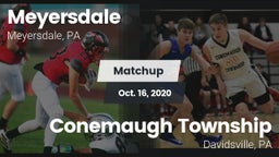 Matchup: Meyersdale vs. Conemaugh Township  2020