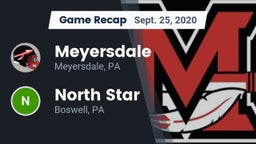 Recap: Meyersdale  vs. North Star  2020