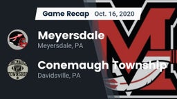 Recap: Meyersdale  vs. Conemaugh Township  2020