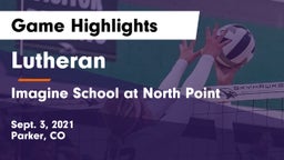 Lutheran  vs Imagine School at North Point Game Highlights - Sept. 3, 2021