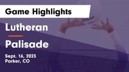 Lutheran  vs Palisade  Game Highlights - Sept. 16, 2023