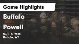 Buffalo  vs Powell  Game Highlights - Sept. 5, 2020