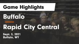 Buffalo  vs Rapid City Central Game Highlights - Sept. 3, 2021