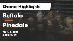 Buffalo  vs Pinedale Game Highlights - Nov. 4, 2021