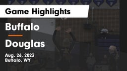 Buffalo  vs Douglas  Game Highlights - Aug. 26, 2023