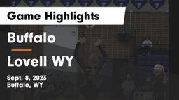 Buffalo  vs Lovell WY Game Highlights - Sept. 8, 2023
