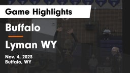 Buffalo  vs Lyman WY Game Highlights - Nov. 4, 2023
