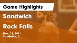 Sandwich  vs Rock Falls  Game Highlights - Nov. 22, 2021