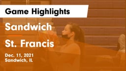 Sandwich  vs St. Francis  Game Highlights - Dec. 11, 2021