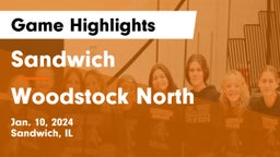 Sandwich  vs Woodstock North  Game Highlights - Jan. 10, 2024