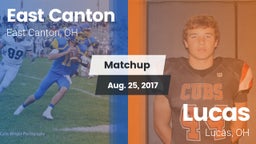 Matchup: East Canton vs. Lucas  2017