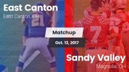 Matchup: East Canton vs. Sandy Valley  2017