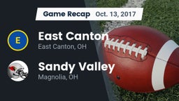 Recap: East Canton  vs. Sandy Valley  2017