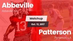 Matchup: Abbeville vs. Patterson  2017