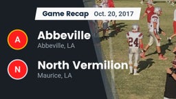 Recap: Abbeville  vs. North Vermilion  2017