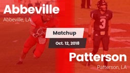 Matchup: Abbeville vs. Patterson  2018