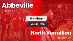 Matchup: Abbeville vs. North Vermilion  2018