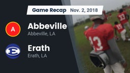 Recap: Abbeville  vs. Erath  2018
