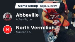 Recap: Abbeville  vs. North Vermilion  2019