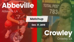 Matchup: Abbeville vs. Crowley  2019