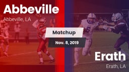 Matchup: Abbeville vs. Erath  2019