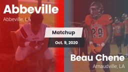 Matchup: Abbeville vs. Beau Chene  2020