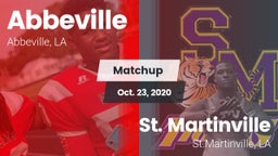 Matchup: Abbeville vs. St. Martinville  2020