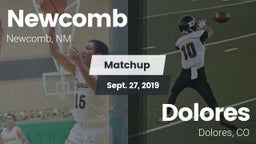 Matchup: Newcomb  vs. Dolores  2019