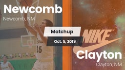 Matchup: Newcomb  vs. Clayton  2019