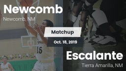 Matchup: Newcomb  vs. Escalante  2019
