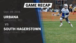 Recap: Urbana  vs. South Hagerstown  2016