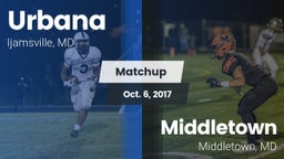 Matchup: Urbana vs. Middletown  2017