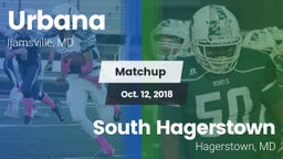Matchup: Urbana vs. South Hagerstown  2018