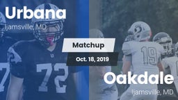 Matchup: Urbana vs. Oakdale  2019