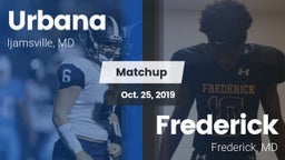 Matchup: Urbana vs. Frederick  2019