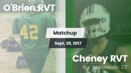 Matchup: O'Brien RVT vs. Cheney RVT  2017