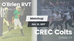 Matchup: O'Brien RVT vs. CREC Colts 2017